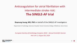 Single AF trial