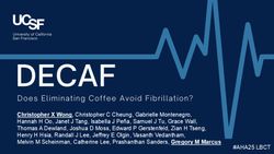 DECAF and atrial arrythmias