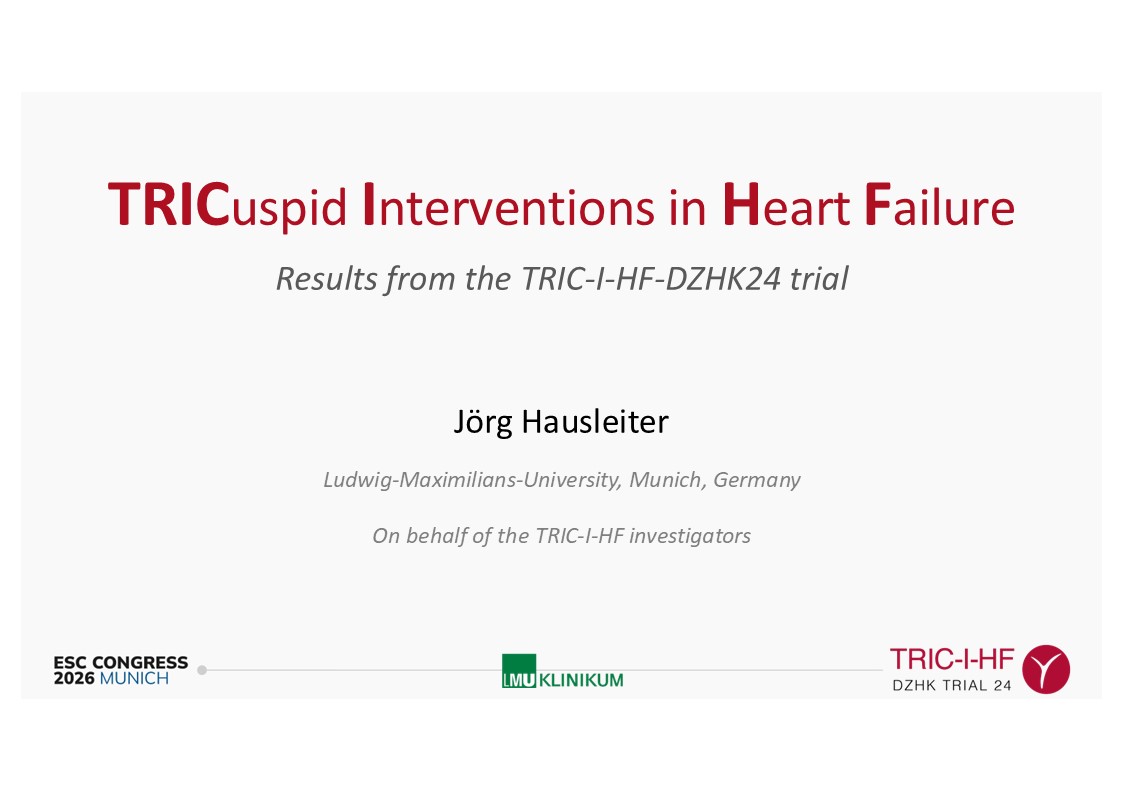 Tric I HF  DZHK24 Trial