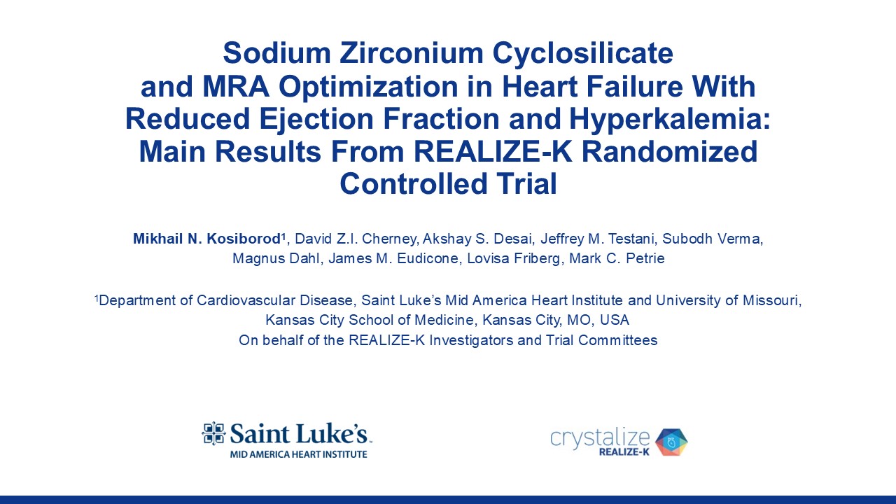 REALIZE-K Randomized Study