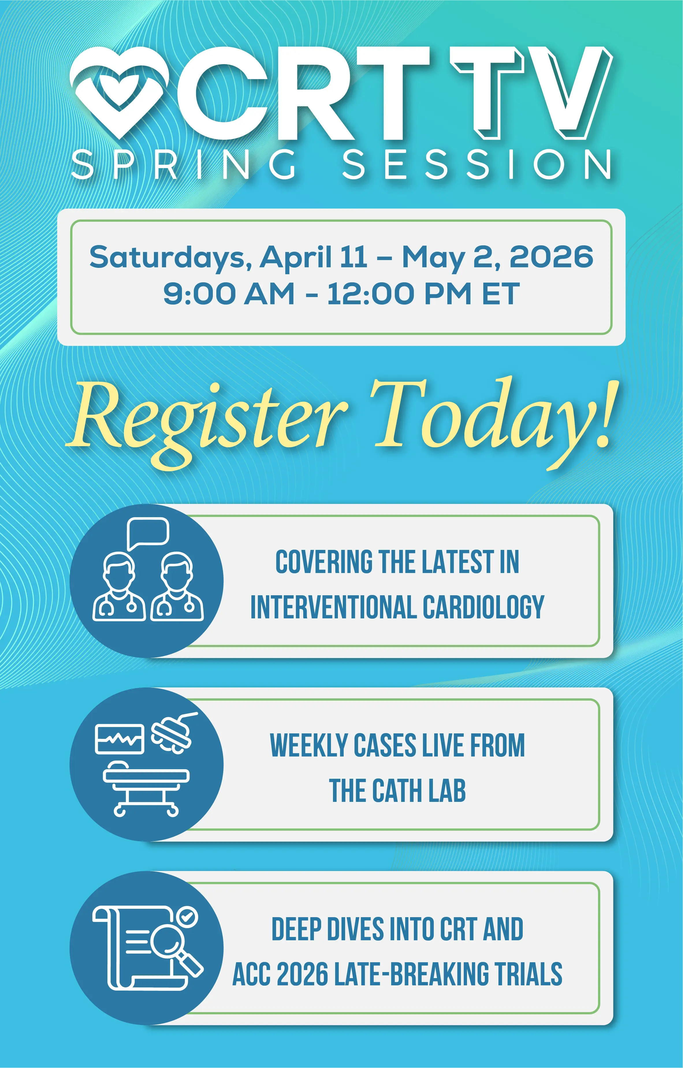 CRT TV Spring Session 2026